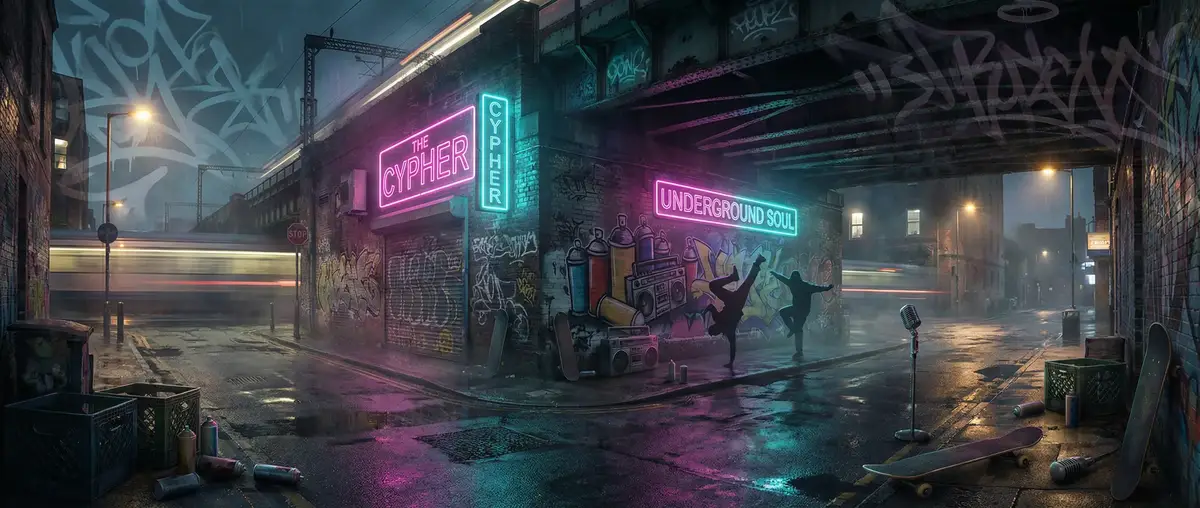 附近的人 妇女 - 城市街头文化夜景